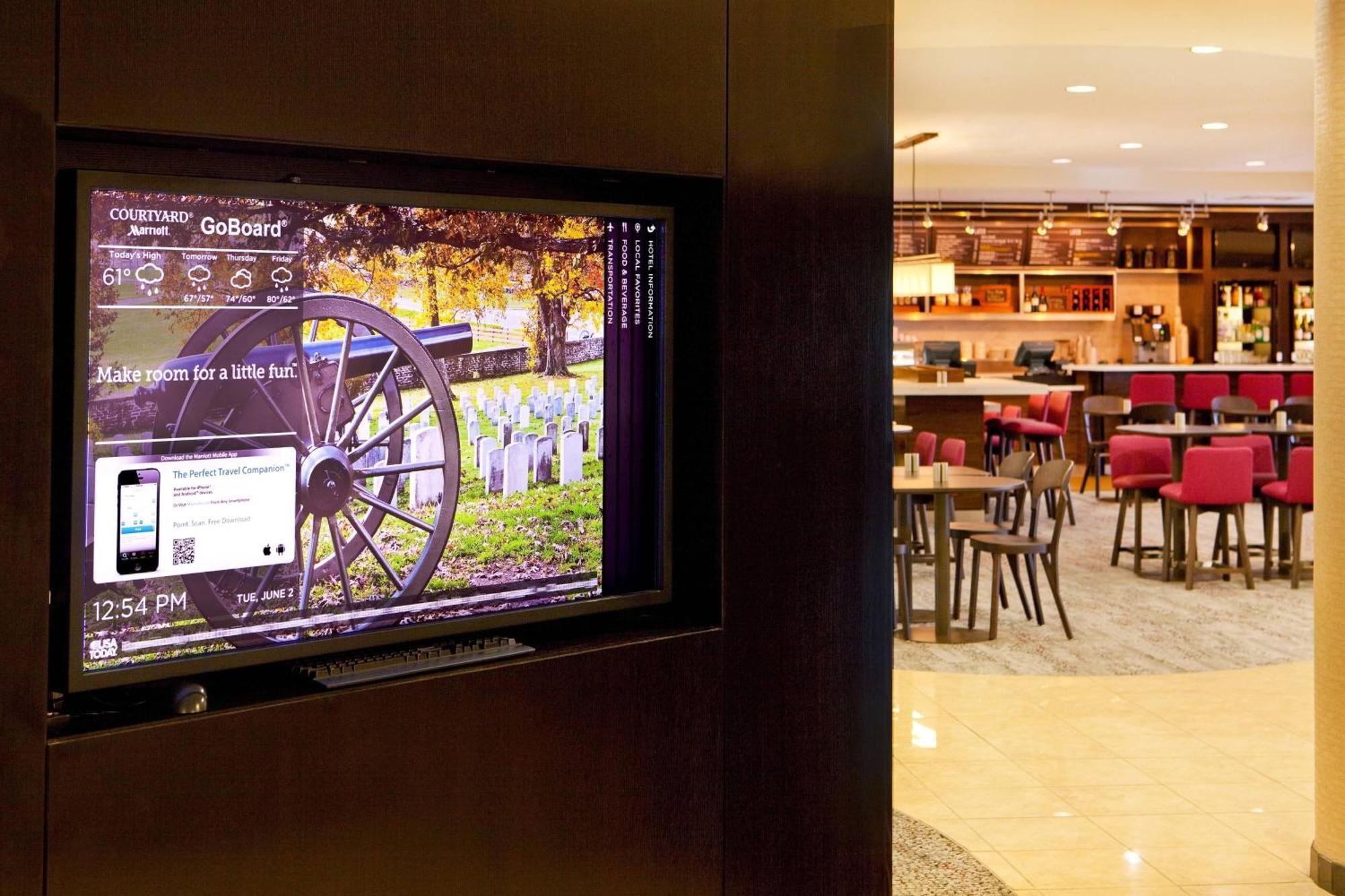 Готель Courtyard By Marriott Геттісберг Екстер'єр фото